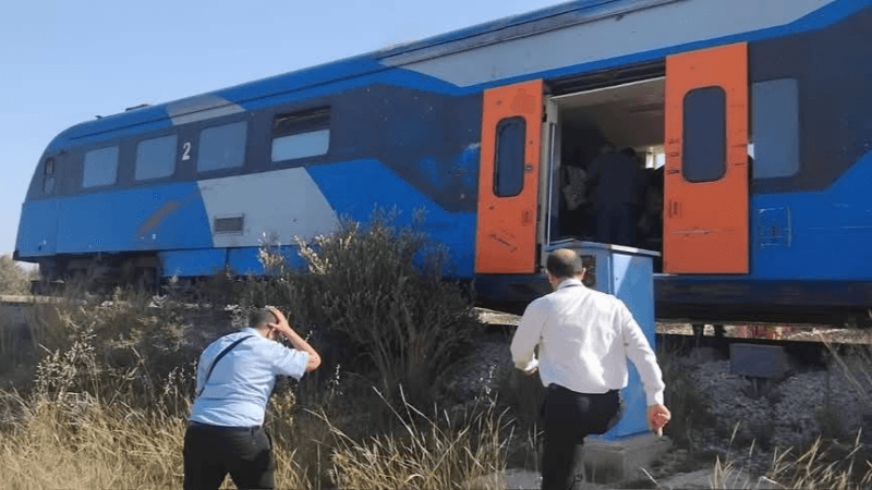 Le moteur du train Sousse - Tunis prend feu...