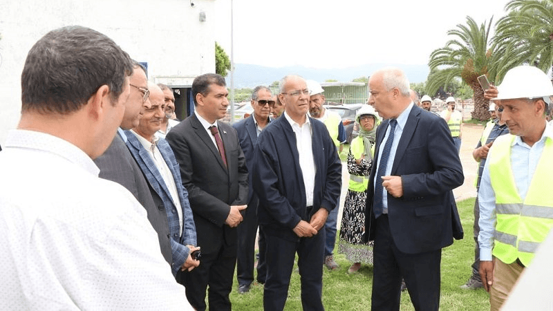 وزير البيئة يتابع مشاريع ربط أحياء شعبية بشبكة التطهير في جندوبة