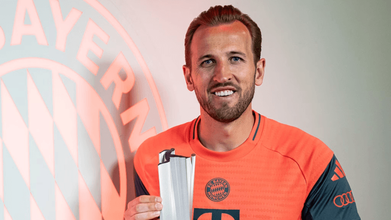 Harry Kane joueur de la saison en Bundesliga