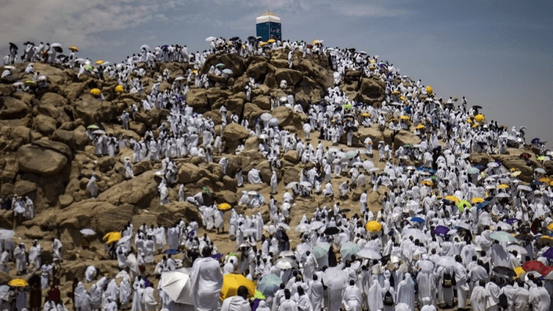 961 ألف حاج يصلون المملكة السعودية