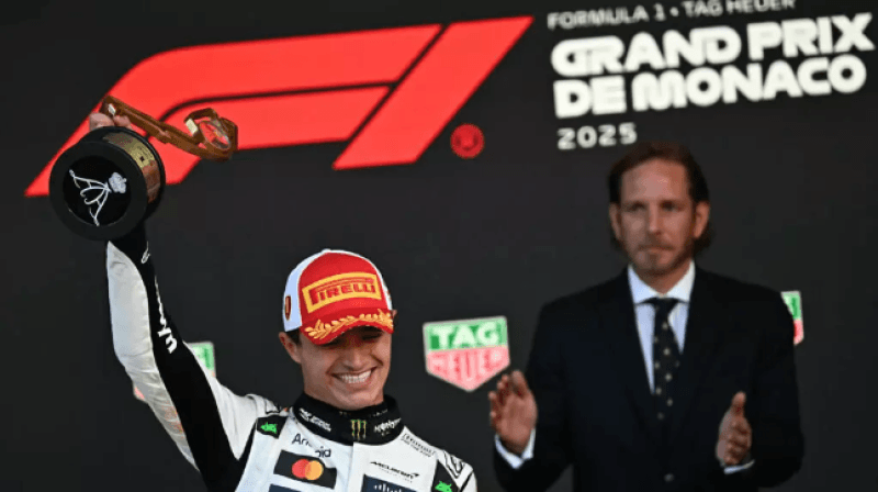 Grand Prix de Monaco: Lando Norris vainqueur