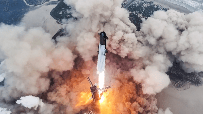 Nouvelle explosion du vaisseau de Starship d'Elon Musk