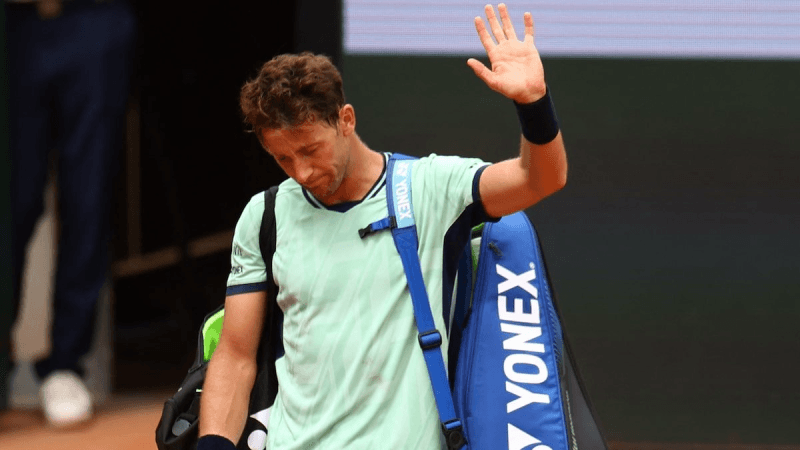 Roland-Garros: Casper Ruud éliminé...