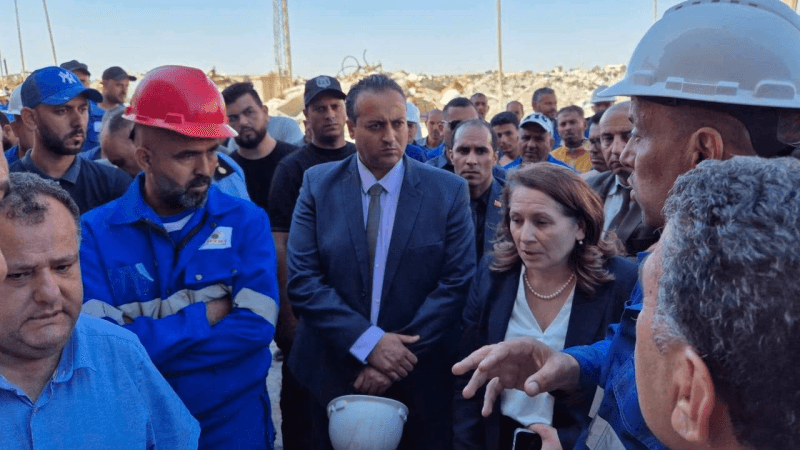 حريق في معمل أسمدة بالصخيرة: وزيرة الصناعة تأذن بالتحقيق