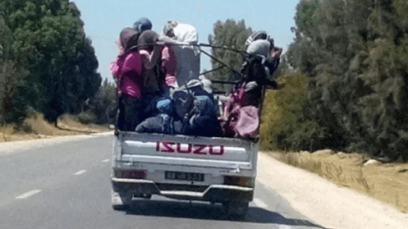 حادث مرور عاملات فلاحيات في الكاف: تسجيل حالة وفاة ثالثة