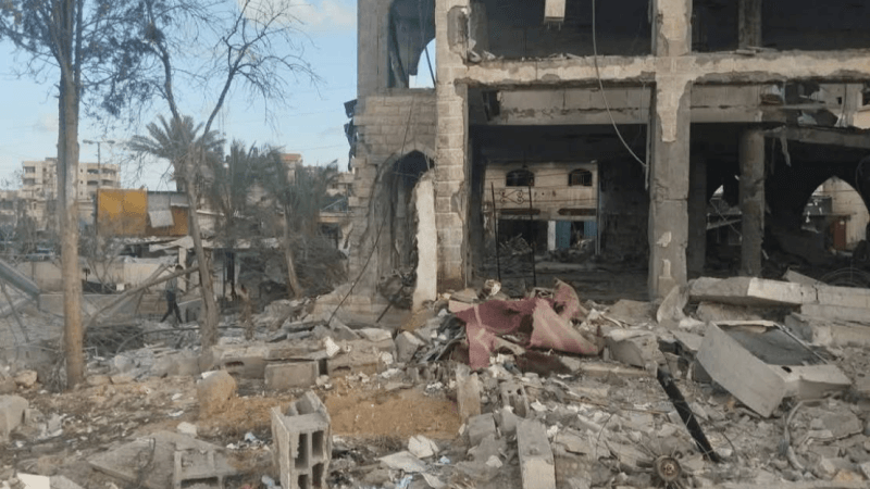نسف منازل في رفح وخان يونس.. وتدمير مسجد وسط غزة