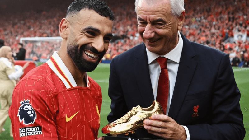 محمد صلاح يحصد جائزة أفضل لاعب في ليفربول لموسم 2024-2025