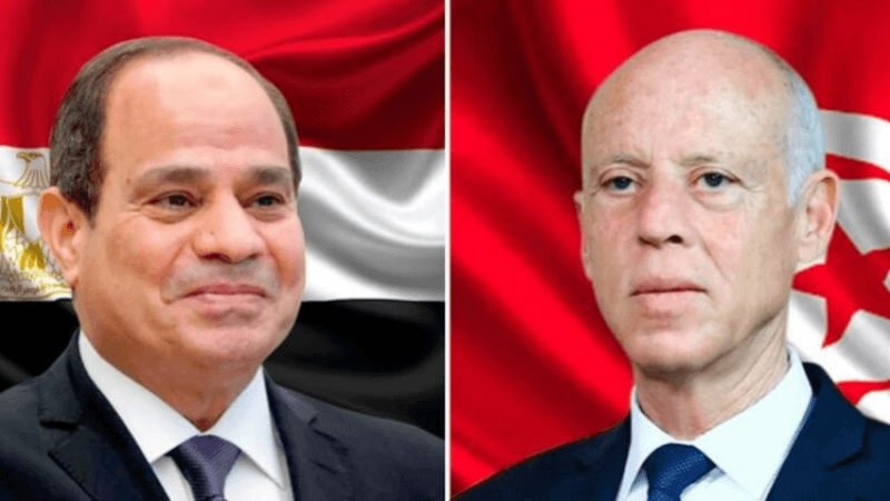 Échange de vœux de l’Aïd entre Kaïs Saïed et Abdel Fattah Al-Sissi