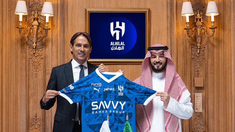 Simone Inzaghi s'engage officiellement avec Al Hilal