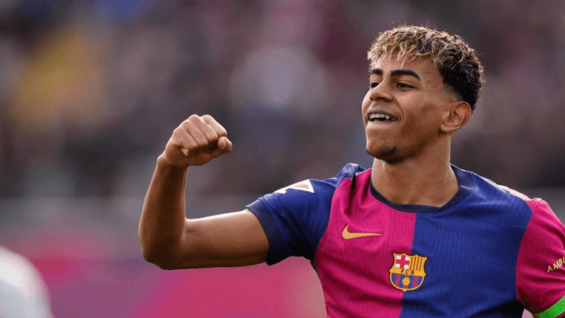 لامين جمال أفضل لاعب شاب في البطولة الإسبانية