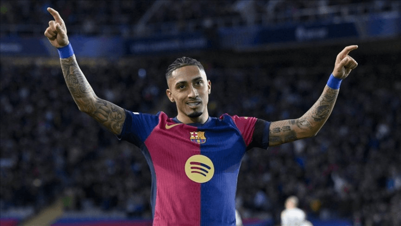 رافينيا أفضل لاعب بالدوري الإسباني