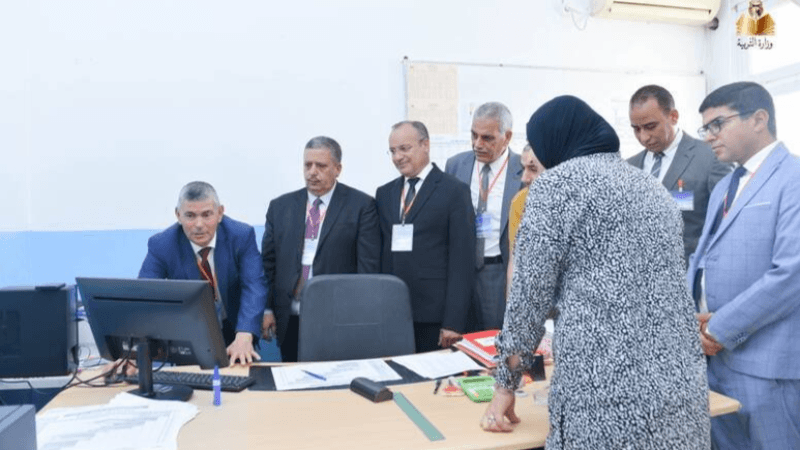 النوري في زيارة تفقدية إلى مركز إصلاح الباكالوريا بولاية المنستير