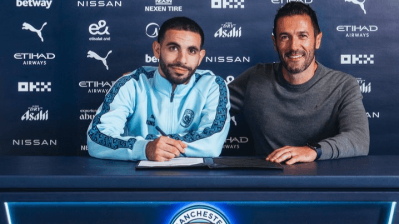 آيت نوري يعُزّز دفاع مانشستر سيتي