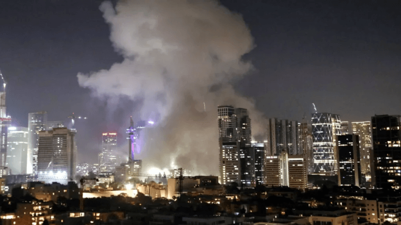 L’Iran lance une nouvelle salve de missiles sur  Tel Aviv