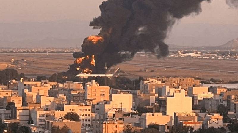 جيش الاحتلال يعلن قصف 'مطار مشهد' شمال شرق إيران