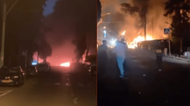 هجمة صاروخية إيرانية جديدة على إسرائيل
