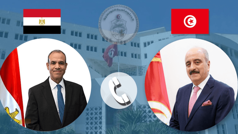 تونس ومصر تؤكدان أهمية التنسيق الديبلوماسي وتعزيز التعاون الثنائي