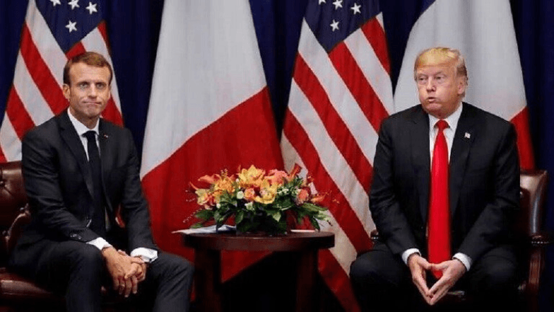 Trump tacle le président français: 'Macron ne comprend jamais rien'