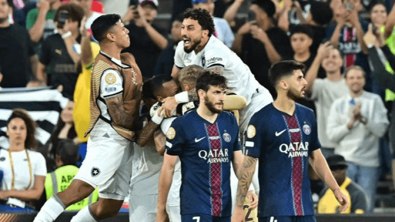 Mondial des clubs : le PSG s'incline face à Botafogo