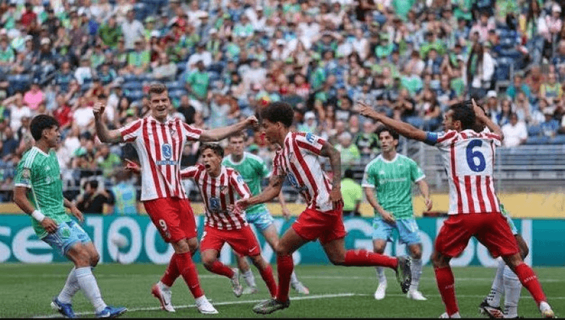 Mondial des clubs : l'Atletico Madrid se reprend face à Seattle
