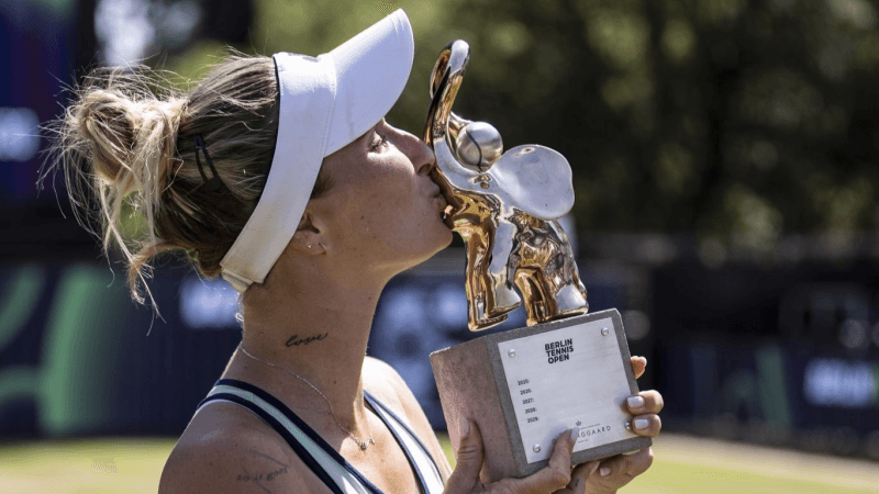 Tennis: Markéta Vondroušová décroche le tournoi de Berlin
