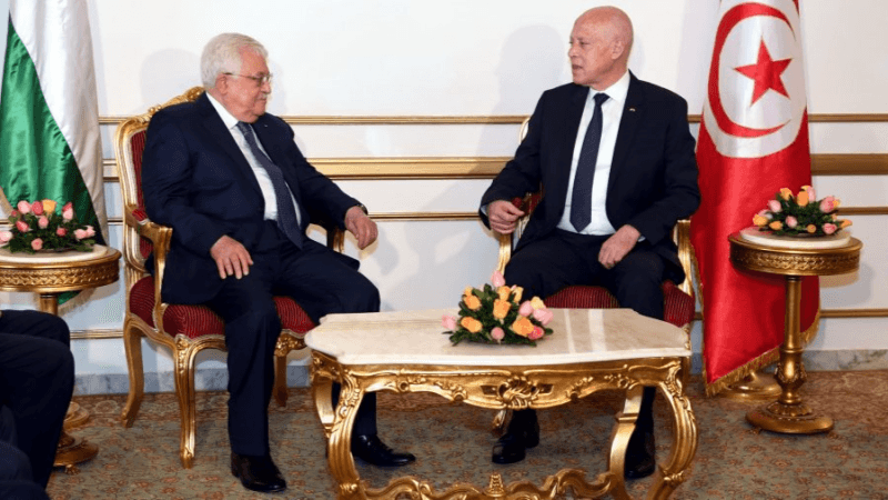 محمود عبّاس يشيد بمواقف تونس الداعمة للشعب الفلسطيني