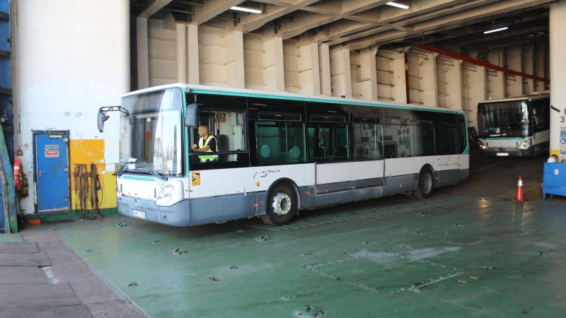 La TRANSTU reçoit un lot de 85 bus d'occasion