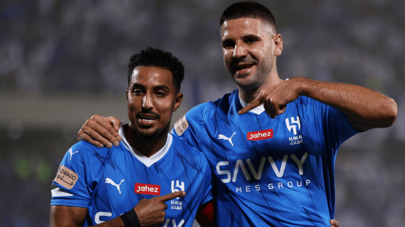 الهلال السعودي يواجه مانشستر سيتي.. دون الدوسري وميتروفيتش
