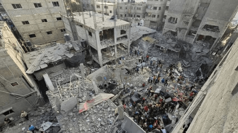 19 شهيدا في غارات عنيفة استهدفت مناطق متفرقة من غزة