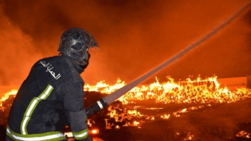 Protection civile : 140 incendies maîtrisés en 24 heures