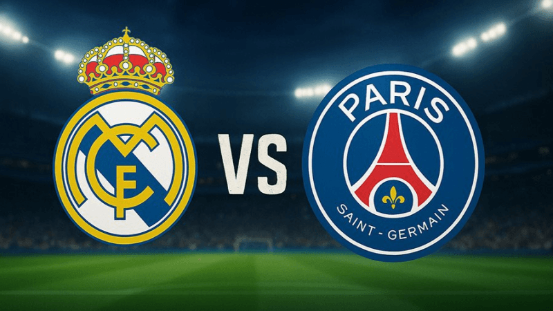 Paris Saint-Germain - Real Madrid: Les compositions officielles