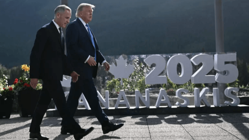 Droits de douane: Trump joue au bâton et à la carotte avec le Canada