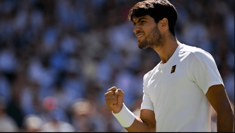 Wimbledon : Alcaraz se qualifie pour sa troisième finale d’affilée