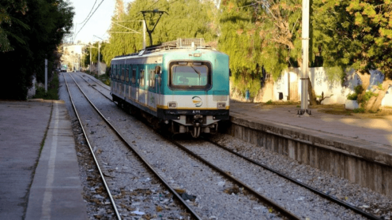 TGM: Tunis - La Goulette Casino sur une seule voie