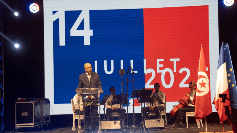 Nafti participe à la Fête nationale française