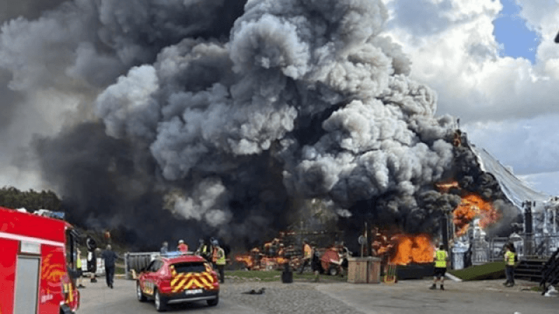 Belgique : incendie à Tomorrowland, la scène principale détruite