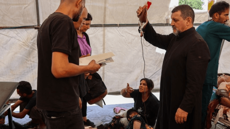 قصف يستهدف كنيسة في غزة.. وسقوط ضحايا
