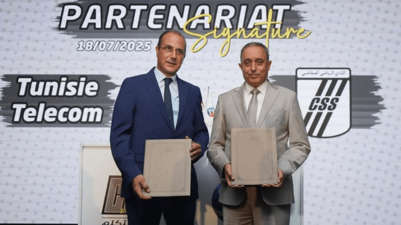 اتصالات تونس والنادي الصفاقسي يعززان شراكتهما لثلاث سنوات إضافية