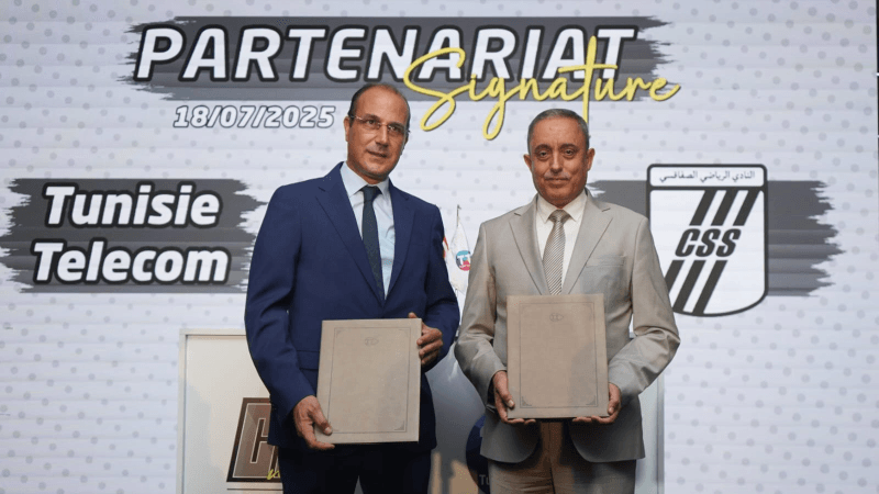 اتصالات تونس والنادي الرياضي الصفاقسي يعززان شراكتهما الاستراتيجية