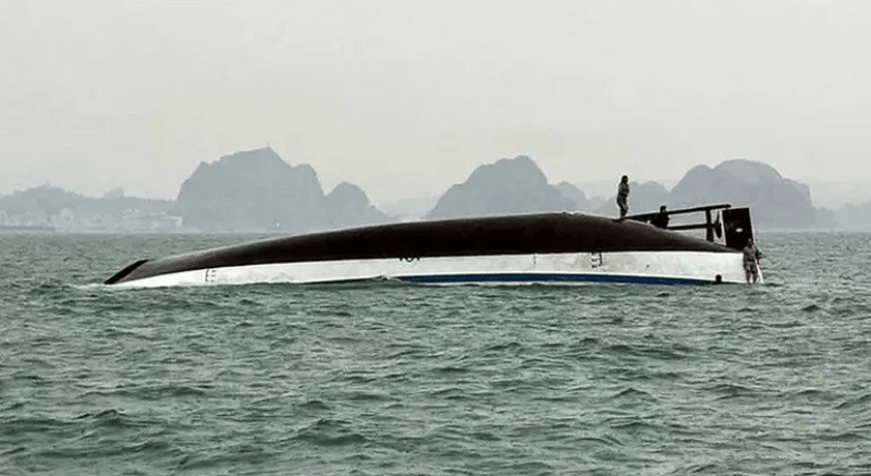 Vietnam: Le bilan du naufrage de la Baie d'Halong s'alourdit...