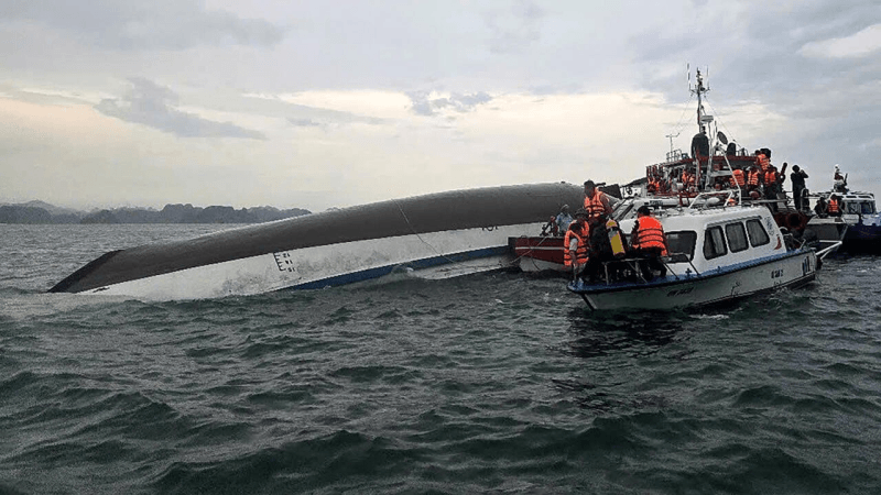 Vietnam : au moins 35 morts dans le naufrage d’un bateau touristique