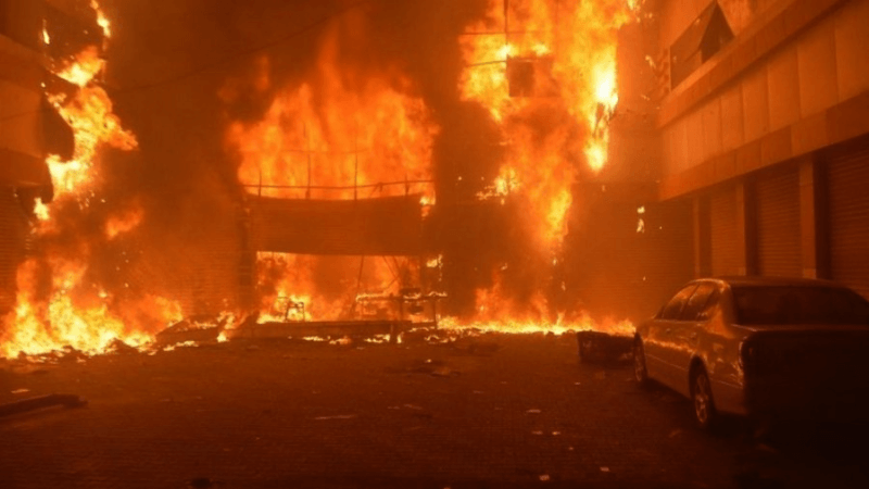 Zaghouan: Violent incendie dans une usine de friperie