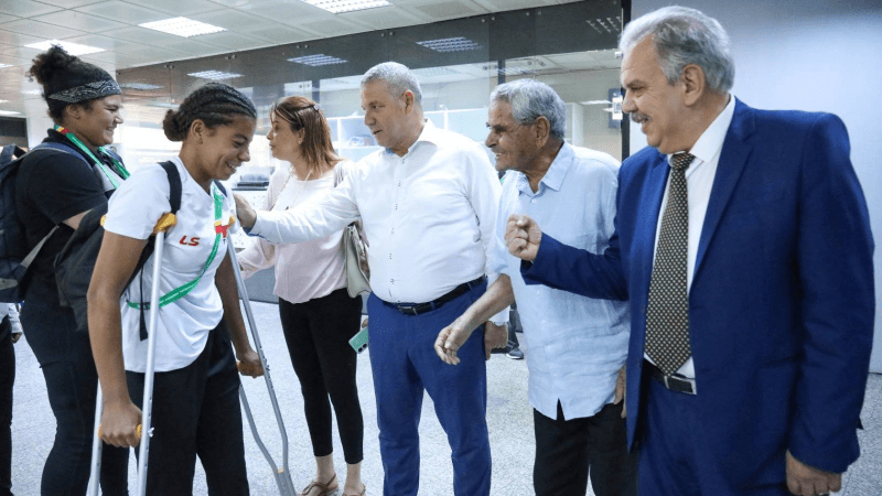 بعد الحادث المروري في نيجيريا.. منتخب ألعاب القوى يعود إلى أرض الوطن
