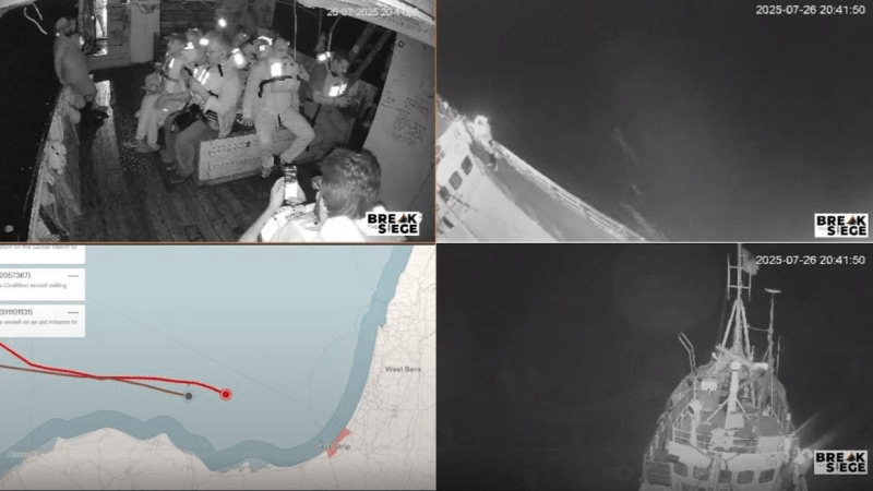Gaza: L'armée d'occupation prend le contrôle du bateau 'Handala'