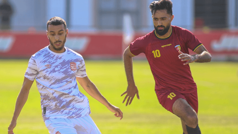 فوز النادي الافريقي على نجم المتلوي وديا 2-1