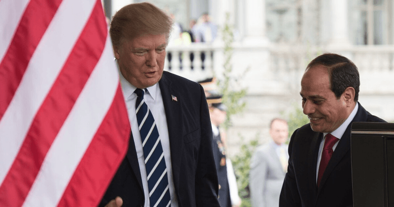 Al-Sissi exhorte Trump à mettre fin à la guerre à Gaza