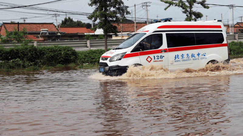 Inondations en Chine: 30 morts, plus de 80.000 évacuations