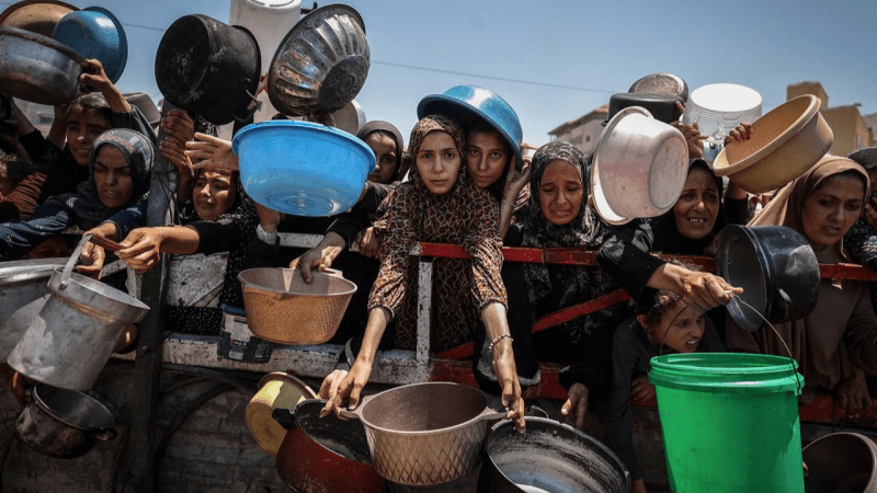 La catastrophe à Gaza rappelle les famines en Ethiopie et au Biafra