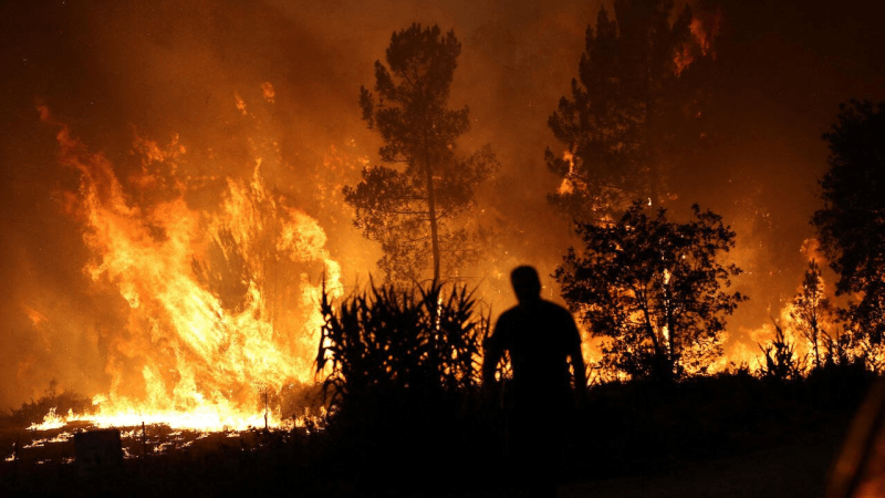 Feu de forêt en Espagne: des hôtels et campings évacués