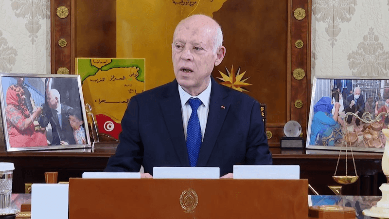 سعيّد: التونسيون والتونسيات بين خيارين لا ثالث لهما